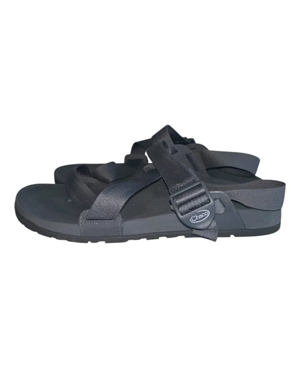 Chaco Sandals Men's Size 12 Grey Lowdown 2 Strappy Outdoors Adventure JCH107849
